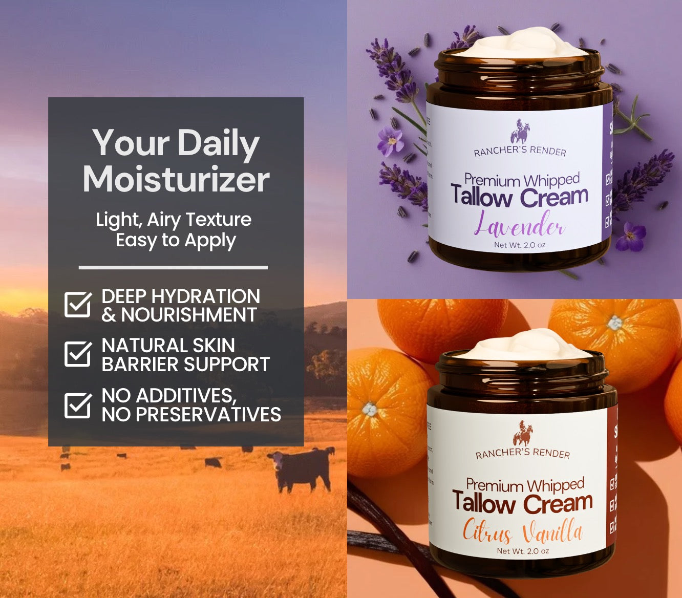 Whipped Tallow for Daily Skincare