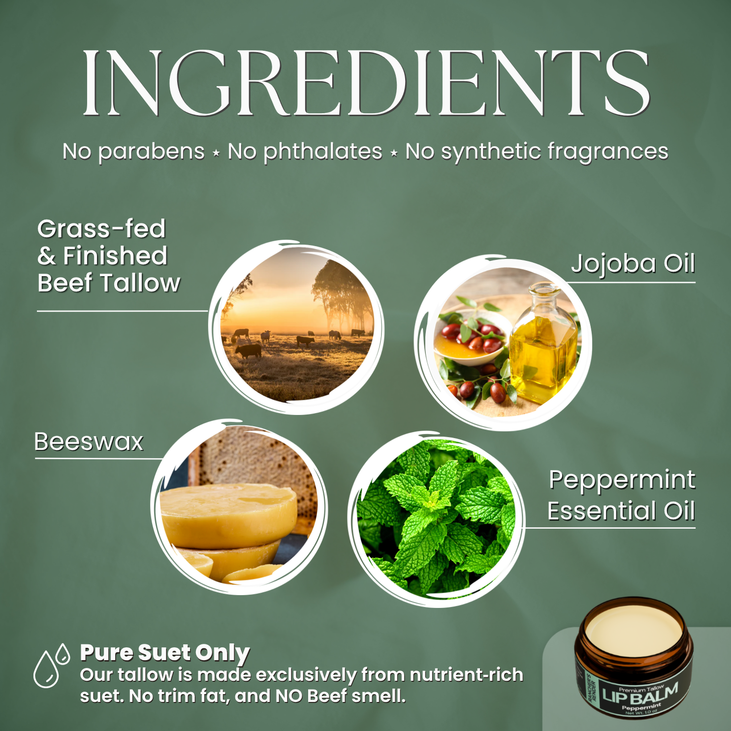 Tallow Lip Balm