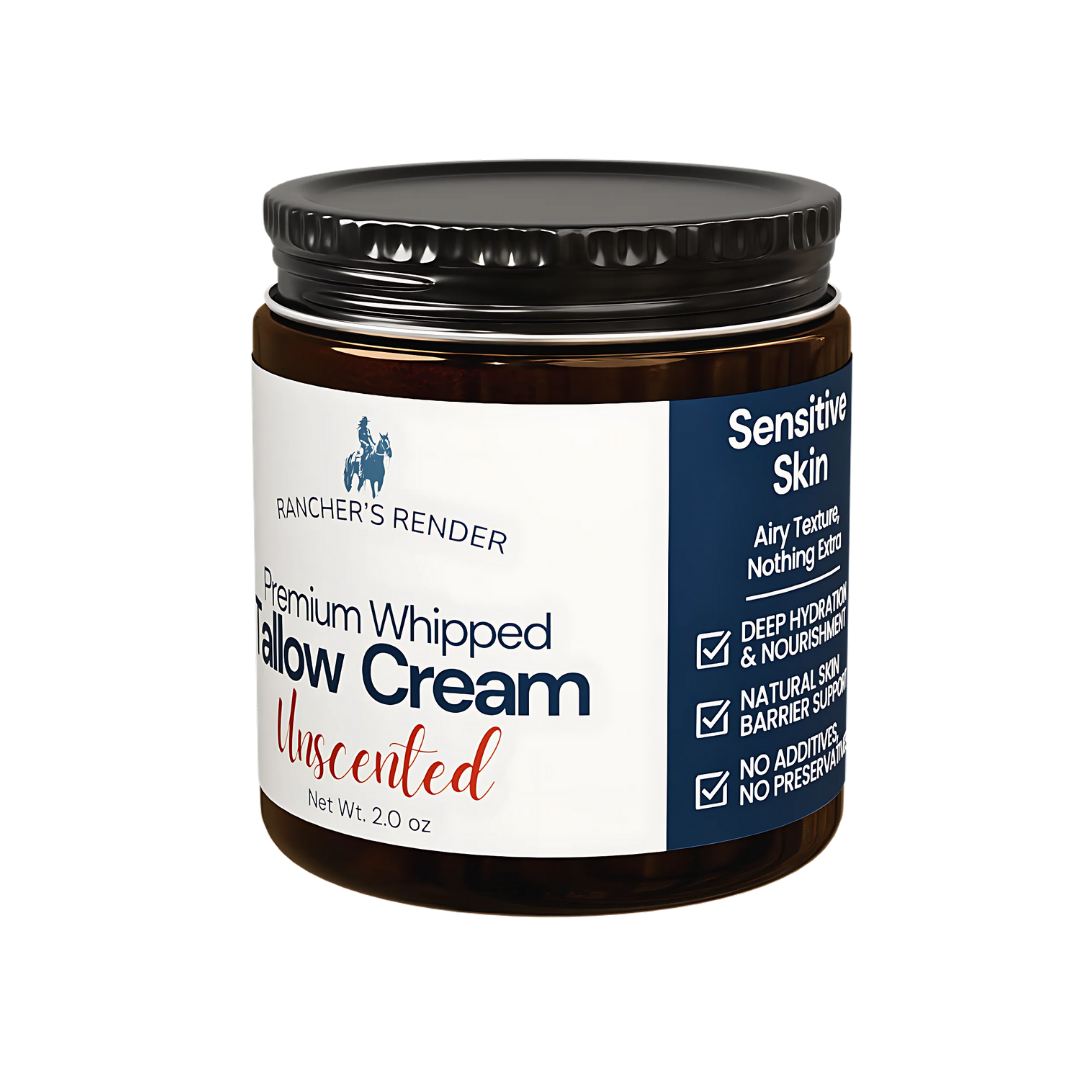 Unscented Whipped Tallow Cream